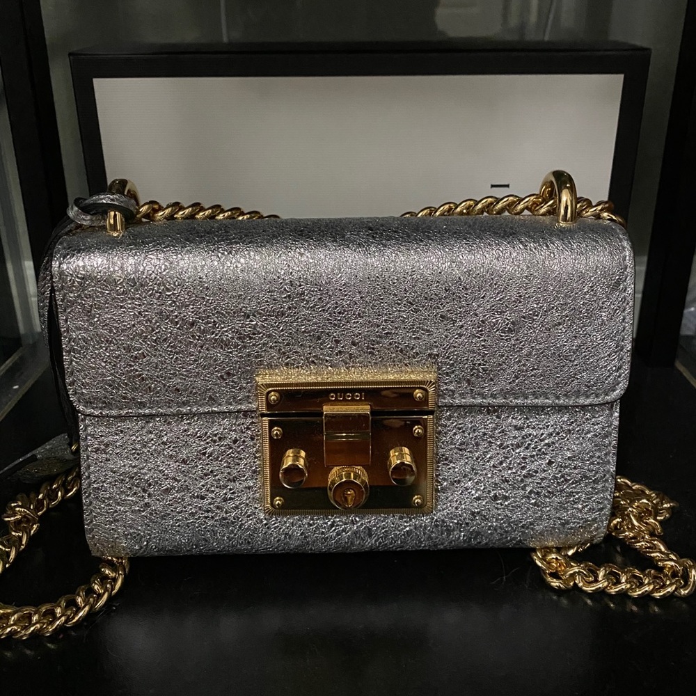 GUCCI - Padlock Shoulder Bag/Crossbody Bag